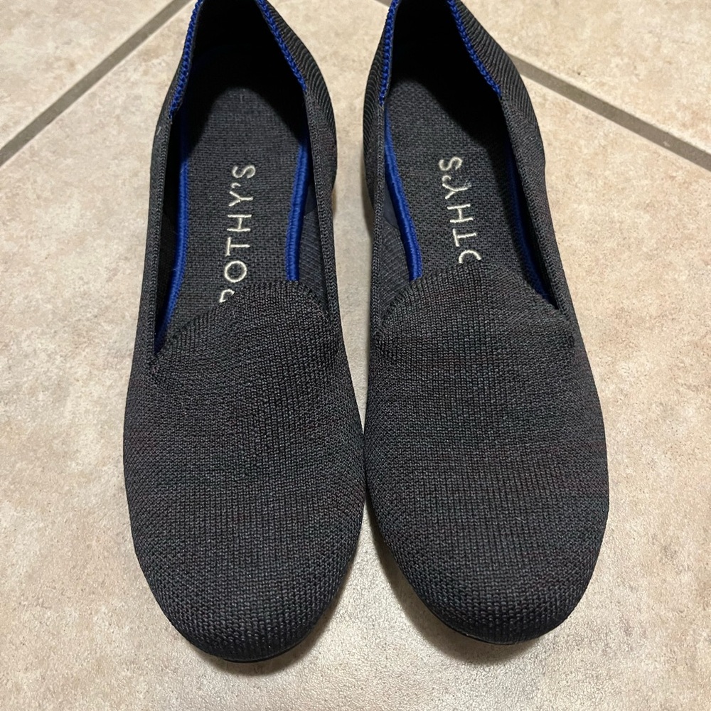 Rothy's Navy Heather Loafers 7
